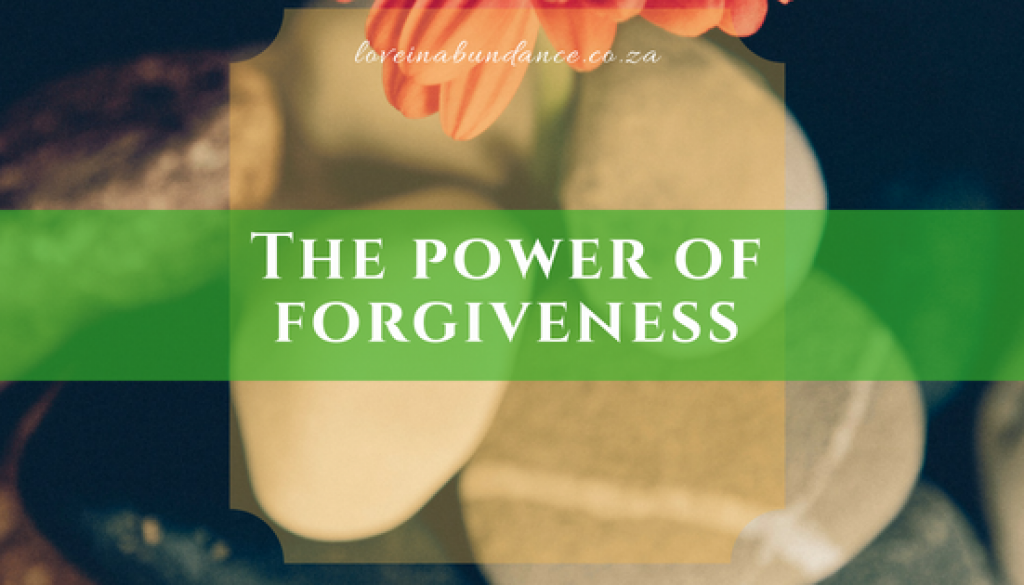 The power of forgiveness