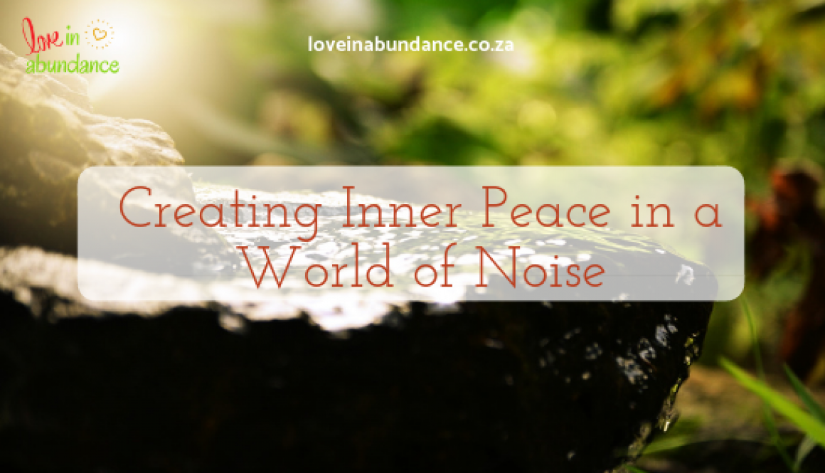 Creating Inner Peace Article Banner